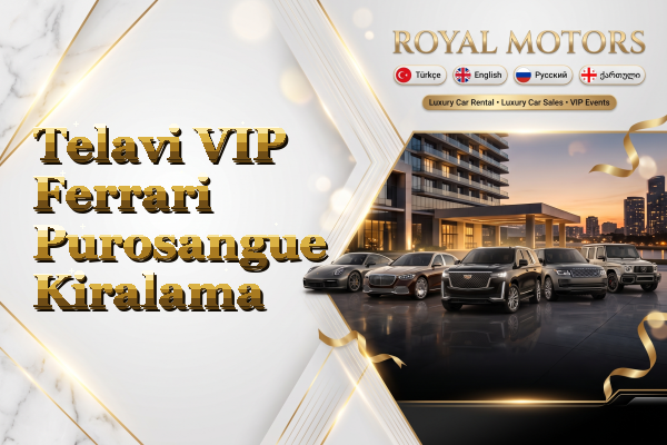 Telavi VIP Ferrari Purosangue Kiralama