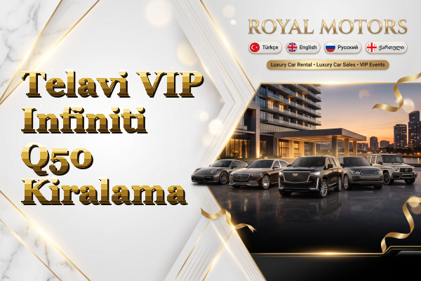 Telavi VIP Infiniti Q50 Kiralama