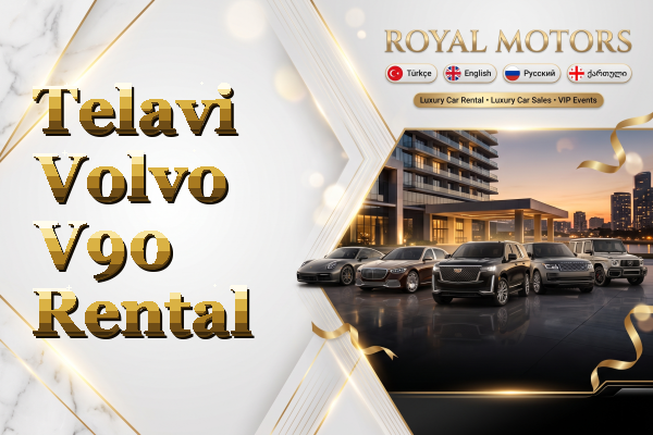 Telavi Volvo V90 Rental