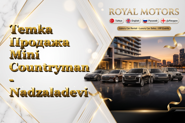 Temka Продажа Mini Countryman - Nadzaladevi
