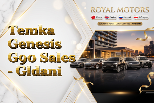 Temka Genesis G90 Sales - Gldani
