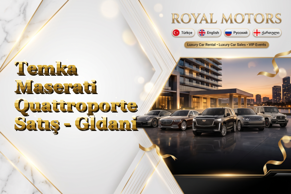 Temka Maserati Quattroporte Satış - Gldani