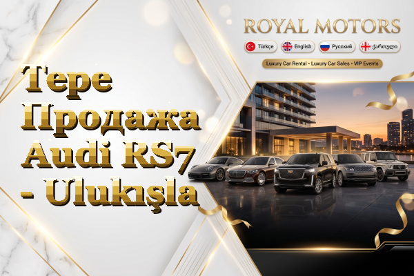 Tepe Продажа Audi RS7 - Ulukışla