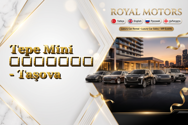 Tepe Mini გაყიდვა - Taşova