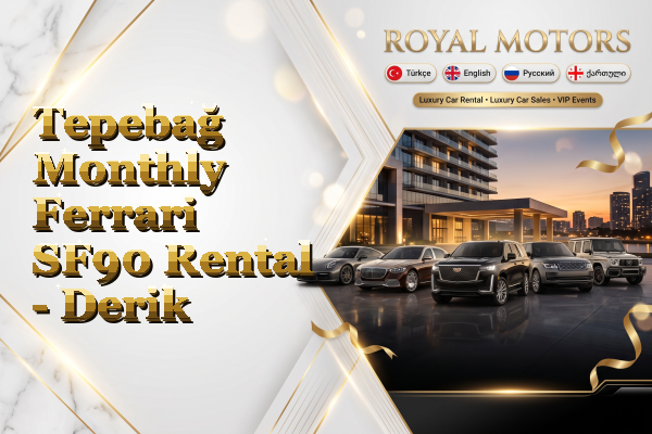 Tepebağ Monthly Ferrari SF90 Rental - Derik
