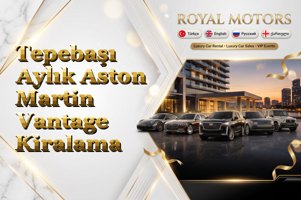 Tepebaşı Aylık Aston Martin Vantage Kiralama