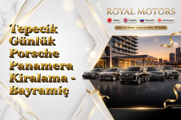 Tepecik Günlük Porsche Panamera Kiralama - Bayramiç