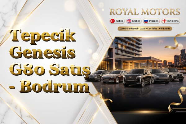Tepecik Genesis G80 Satış - Bodrum
