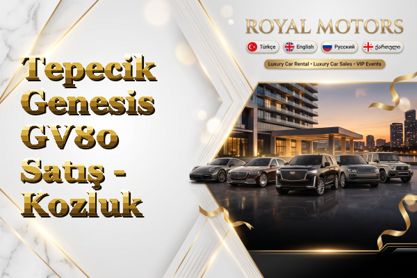Tepecik Genesis GV80 Satış - Kozluk