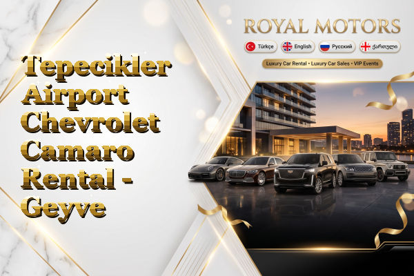 Tepecikler Airport Chevrolet Camaro Rental - Geyve