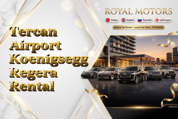 Tercan Airport Koenigsegg Regera Rental