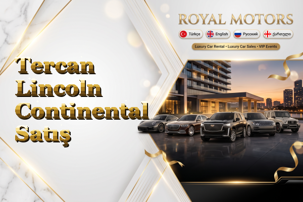 Tercan Lincoln Continental Satış