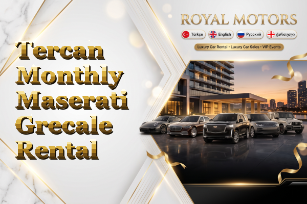 Tercan Monthly Maserati Grecale Rental