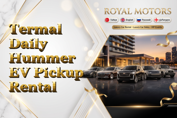 Termal Daily Hummer EV Pickup Rental