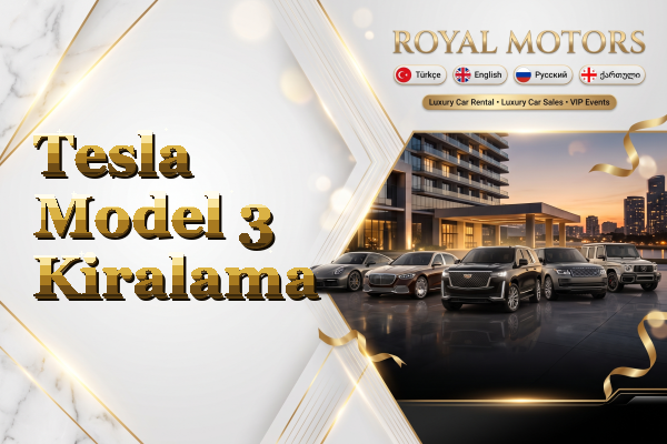 Tesla Model 3 Kiralama