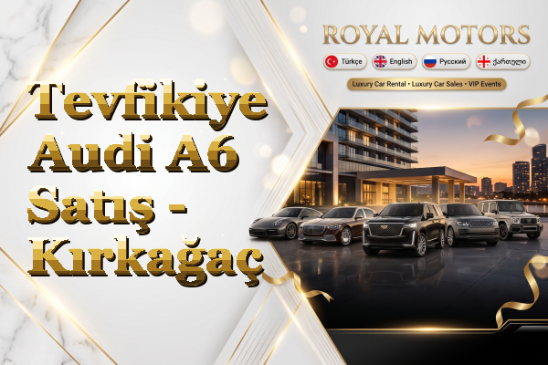 Tevfikiye Audi A6 Satış - Kırkağaç