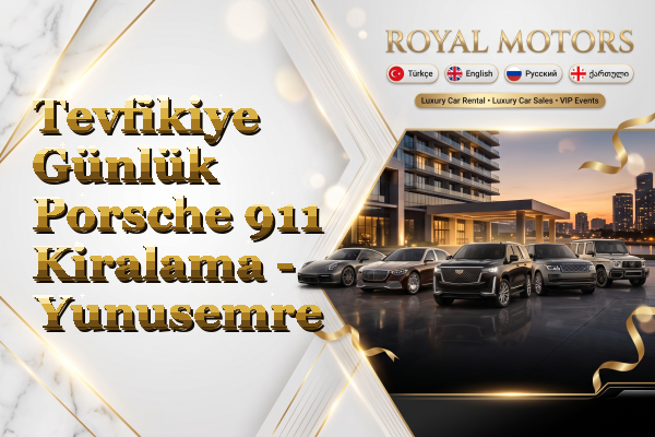 Tevfikiye Günlük Porsche 911 Kiralama - Yunusemre