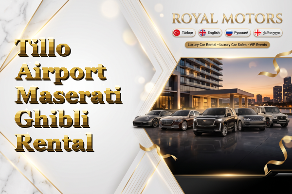Tillo Airport Maserati Ghibli Rental