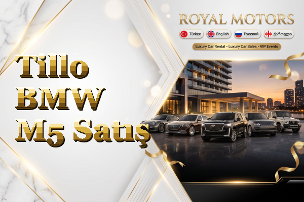 Tillo BMW M5 Satış