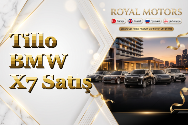 Tillo BMW X7 Satış