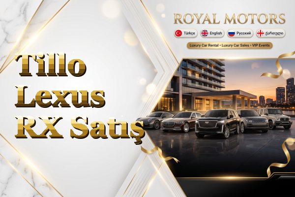 Tillo Lexus RX Satış