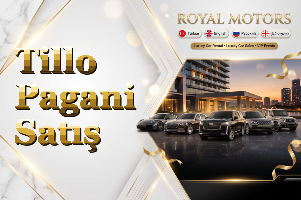 Tillo Pagani Satış