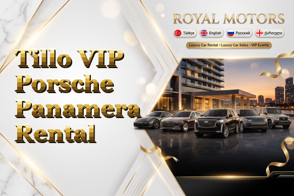 Tillo VIP Porsche Panamera Rental