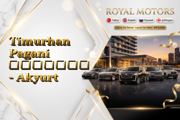 Timurhan Pagani გაყიდვა - Akyurt