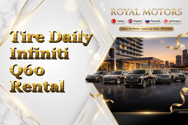Tire Daily Infiniti Q60 Rental
