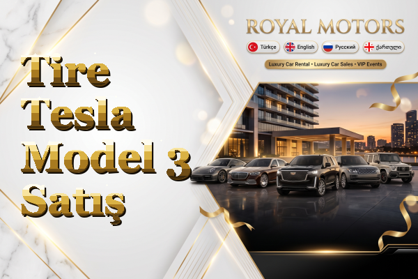 Tire Tesla Model 3 Satış