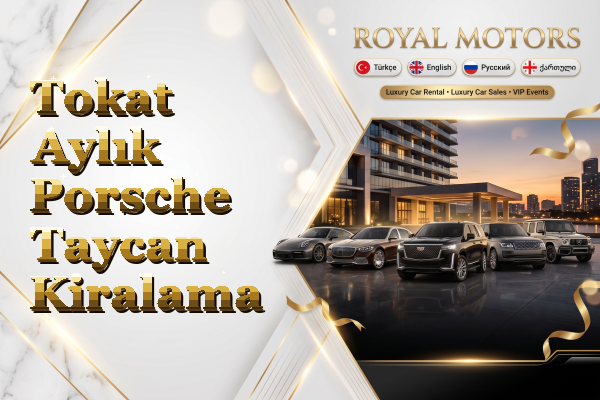 Tokat Aylık Porsche Taycan Kiralama