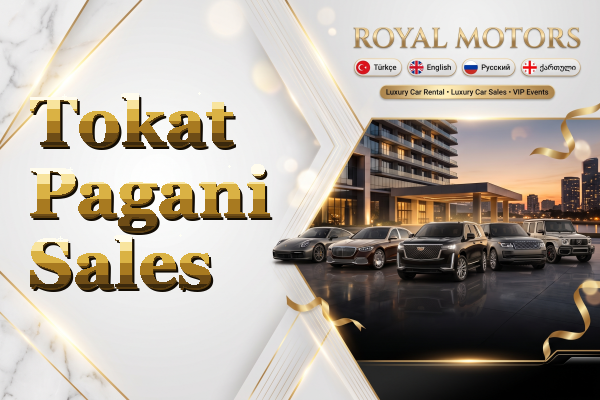 Tokat Pagani Sales