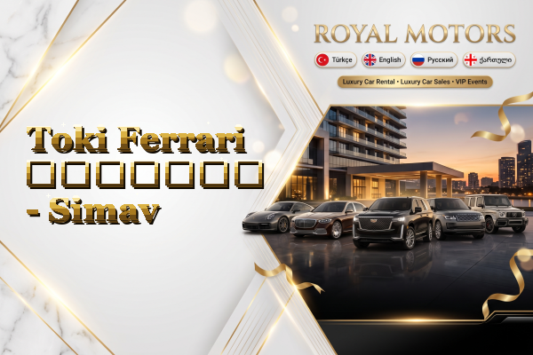 Toki Ferrari გაყიდვა - Simav