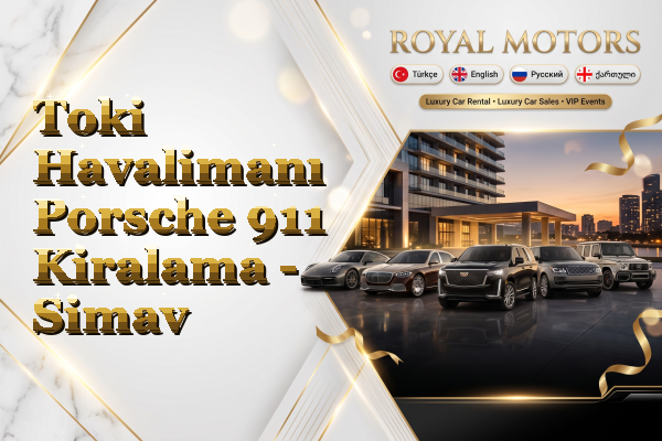 Toki Havalimanı Porsche 911 Kiralama - Simav