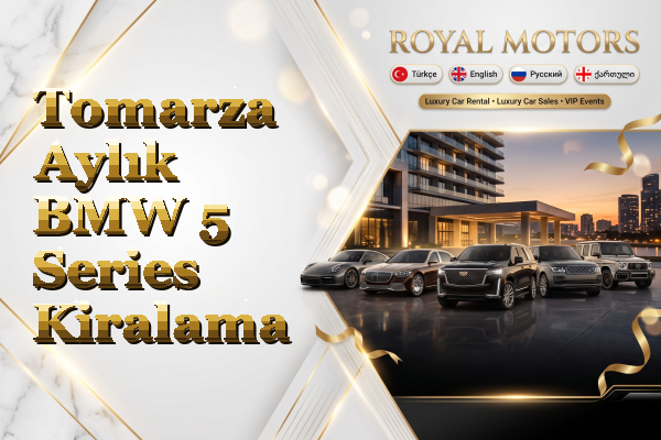 Tomarza Aylık BMW 5 Series Kiralama