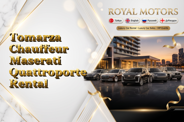 Tomarza Chauffeur Maserati Quattroporte Rental