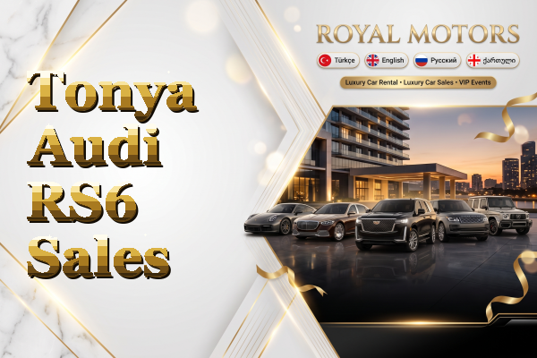 Tonya Audi RS6 Sales