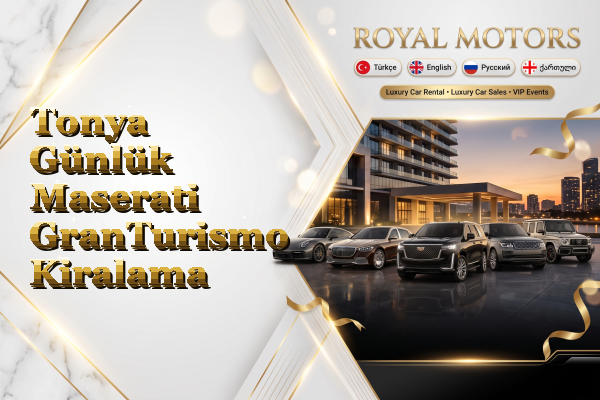 Tonya Günlük Maserati GranTurismo Kiralama