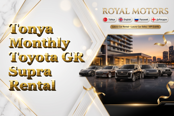 Tonya Monthly Toyota GR Supra Rental