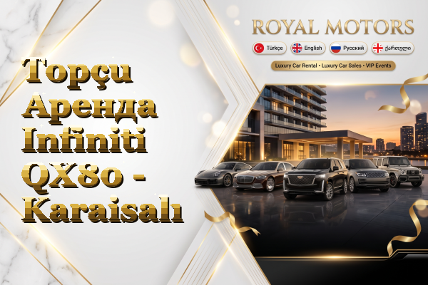 Topçu Аренда Infiniti QX80 - Karaisalı