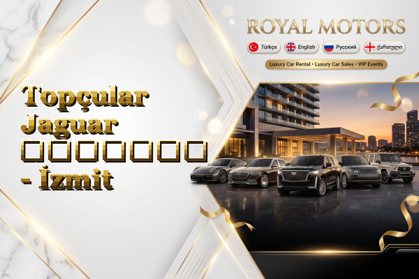 Topçular Jaguar გაყიდვა - İzmit