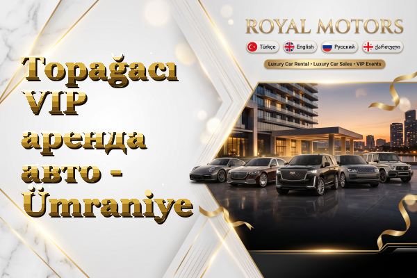 Topağacı VIP аренда авто - Ümraniye
