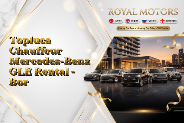 Topluca Chauffeur Mercedes-Benz GLE Rental - Bor