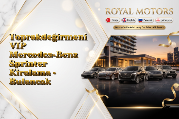 Toprakdeğirmeni VIP Mercedes-Benz Sprinter Kiralama - Bulancak