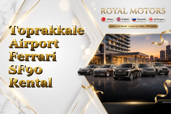 Toprakkale Airport Ferrari SF90 Rental