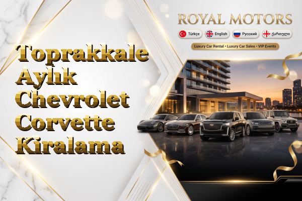 Toprakkale Aylık Chevrolet Corvette Kiralama