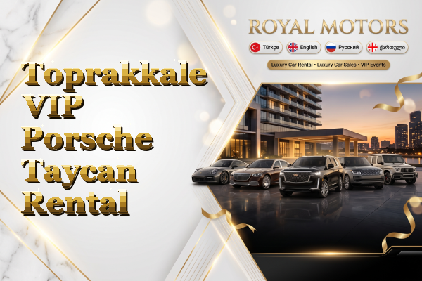 Toprakkale VIP Porsche Taycan Rental
