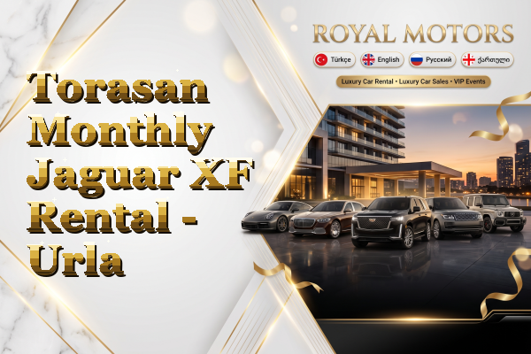 Torasan Monthly Jaguar XF Rental - Urla