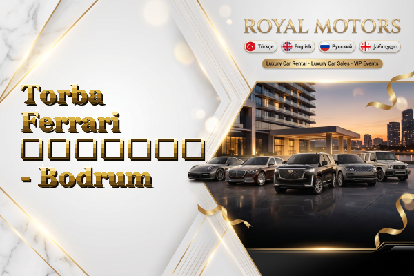 Torba Ferrari გაყიდვა - Bodrum