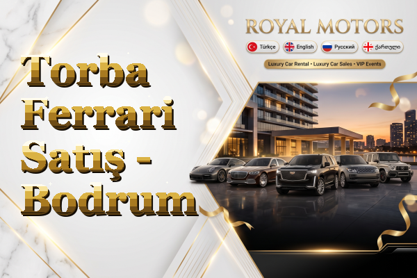 Torba Ferrari Satış - Bodrum